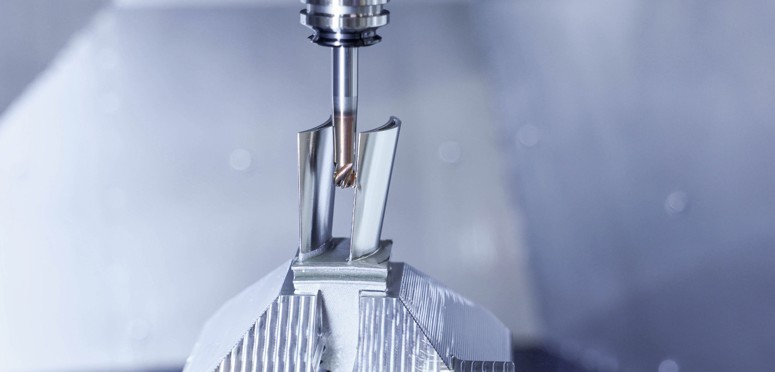 Turbine Blade in Machine